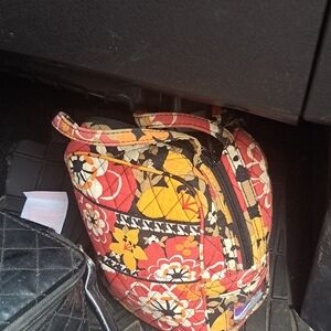 Vera Bradley Red and Yellow Floral Mini Bag